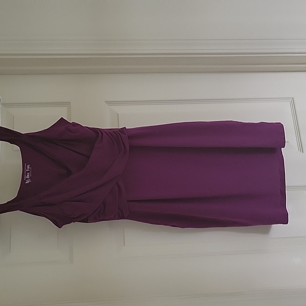 VS Bra Tops Purple Fitted Dress